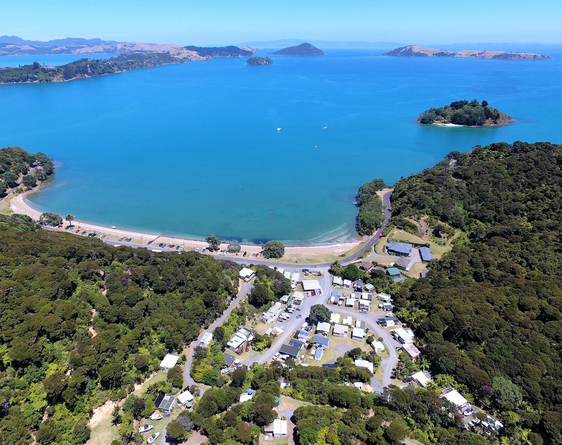 Hotel Oamaru Bay Tourist Park Coromandel Exterior foto